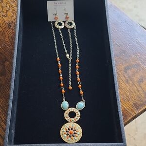 Lia Sophia "Alicante" Necklace & Earrings
